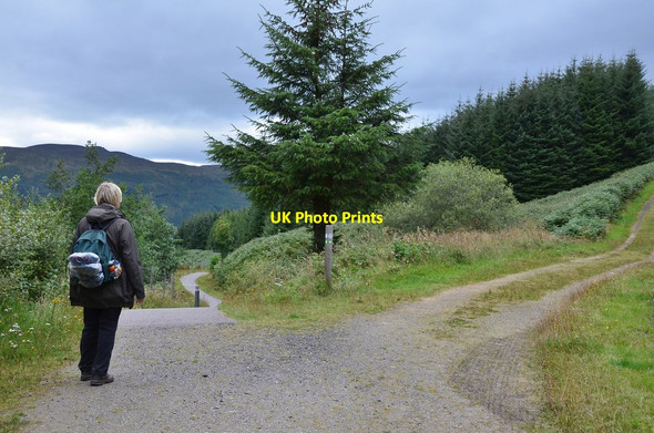 Photo 6"x4" Rob Roy Way alternative routes Ardchyle c2015
