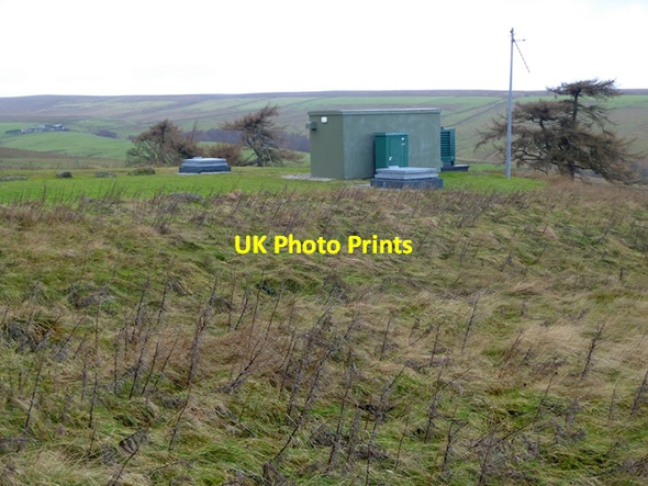 Photo 6"x4" Mystery installation by the road to Westburnhope Rawgreen c2016