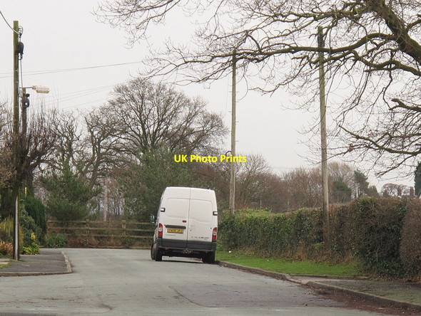 Photo 6"x4" Dead end of Heath Road Sandbach c2016