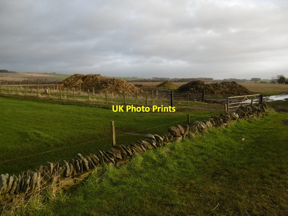 Photo 6"x4" Muckheap in the sun East Mains of Burnside c2016