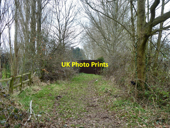 Photo 6"x4" Footpath from Clays Lane to Debden Road Loughton\/TQ4396 c2013