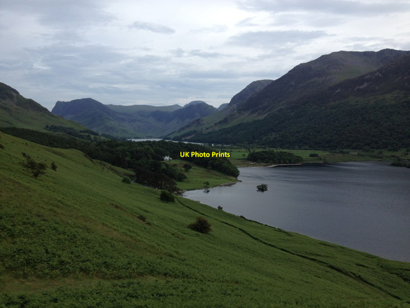 Photo 6"x4" Crummock Water from Rannerdale Knott Buttermere\/NY1717 c2014
