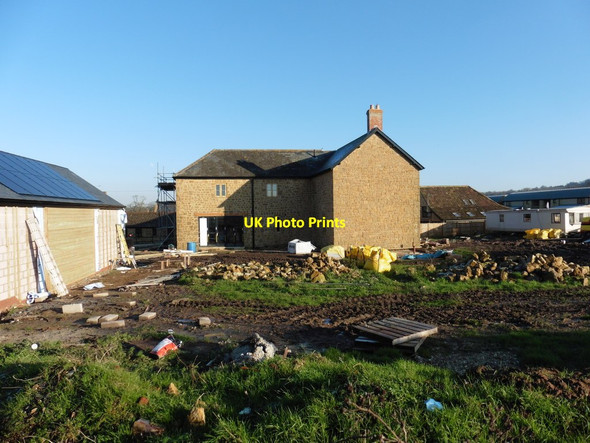 Photo 6"x4" Building work at Peasemarsh Farm Peasmarsh\/ST3412 c2016