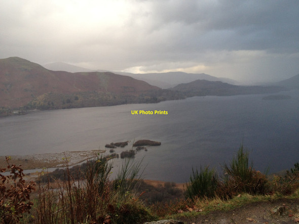 Photo 6"x4" Derwent Water from Surprise View Grange\/NY2517 c2014