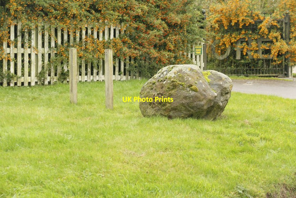 Photo 6"x4" Rock near the Entrance Catmore c2015