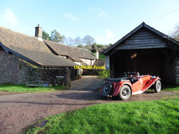 Photo 6"x4" Doverhay Farm, Porlock Doverhay c2016