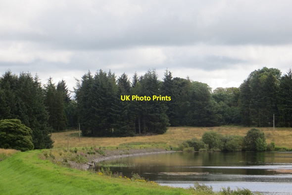 Photo 6"x4" Cut off dam, Barcraigs Reservoir Howwood c2015