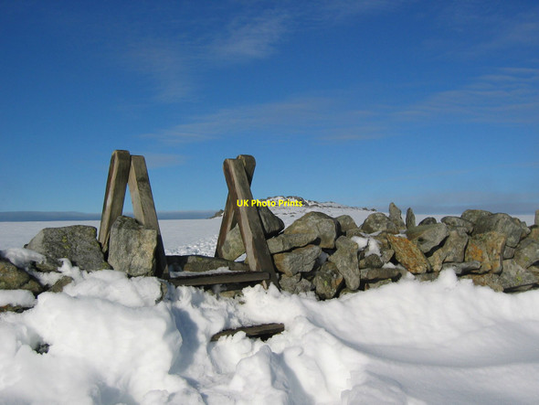 Photo 6"x4" Deep Snow, Carnedd y Filiast Braichmelyn c2016