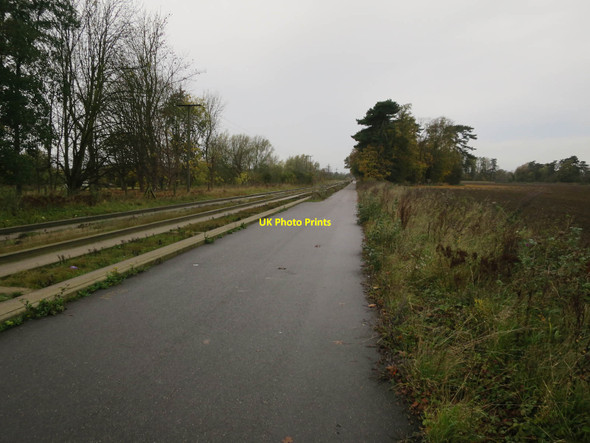 Photo 6"x4" Guided busway and cyclepath Kings Hedges c2015