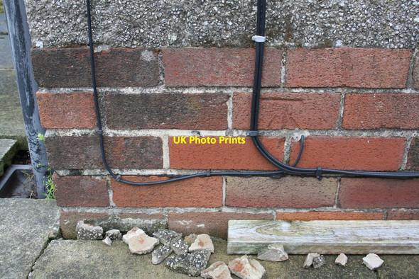 Photo 6"x4" Benchmark on #66 St Mary's Avenue Barnoldswick\/SD8746 c2015