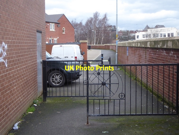 Photo 6"x4" Access control on the Caldew Cycleway Carlisle c2016