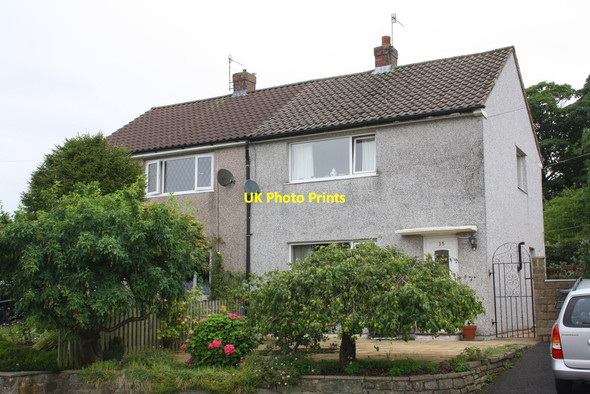 Photo 6"x4" Semi-detached houses on Coates Avenue Barnoldswick\/SD8746 c2015