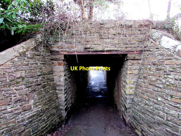 Photo 6"x4" Underpass towards Ystrad Mynach railway station Ystrad Mynach c2016