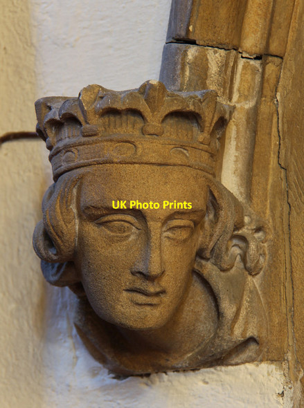 Photo 6"x4" The Holy Innocents, High Beach - Label head High Beach c2016