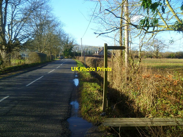 Photo 6"x4" Lyons Road looking westwards Rapkyns c2016