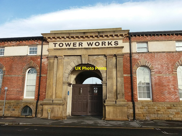 Photo 6"x4" Entrance to the Tower Works, Globe Road, Leeds Leeds\/SE3034 c2016