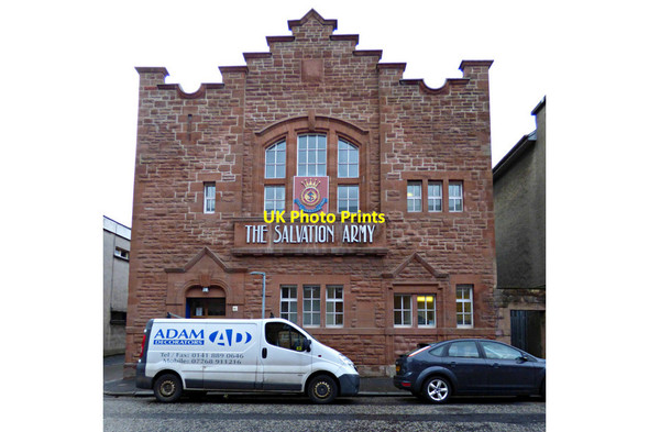 Photo 6"x4" Salvation Army building Port Glasgow c2016