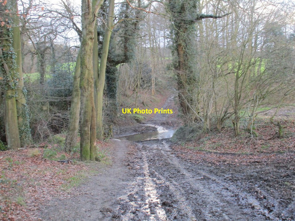 Photo 6"x4" Ford through the Moss Birleyhay c2016