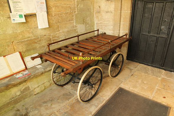 Photo 6"x4" Funeral bier Silk Willoughby c2015