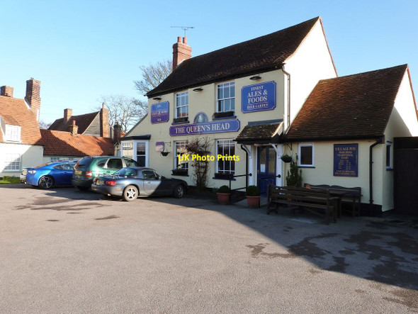 Photo 6"x4" The Queen's Head pub at Tolleshunt D'arcy, Essex Tolleshunt D'Arcy c2016