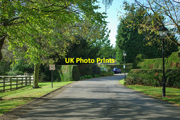 Photo 6"x4" Drive to Gisborough Hall Hotel Guisborough c2011