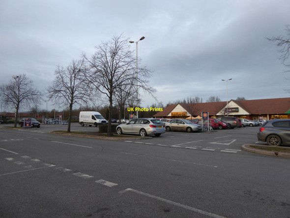 Photo 6"x4" Car park for retail park, Taunton Taunton\/ST2324 c2016