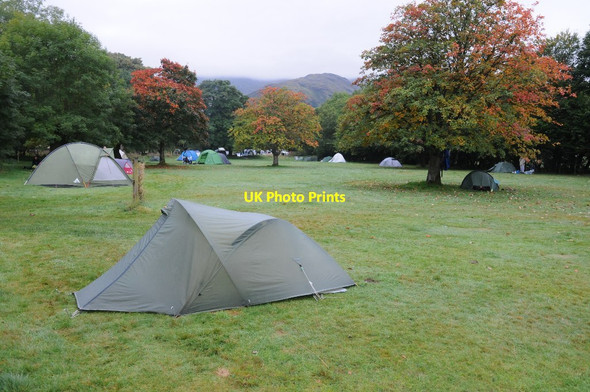 Photo 6"x4" Great Langdale Campsite Little Langdale c2015