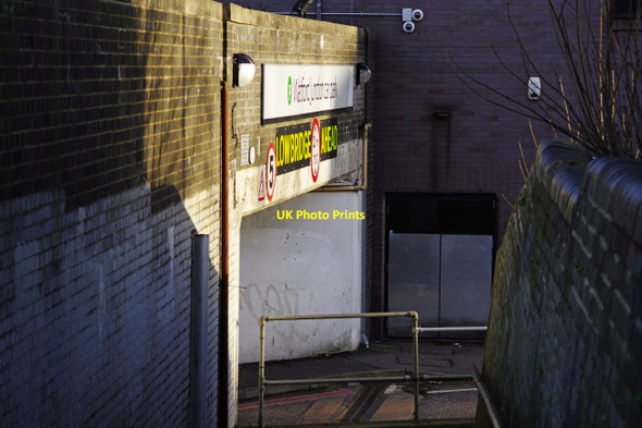 Photo 6"x4" Entrance to Watford Junction Car Park Watford\/TQ1097 c2016