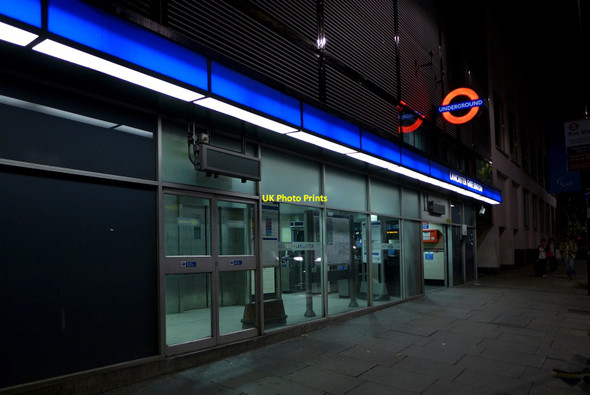 Photo 6"x4" Lancaster Gate tube stn Paddington\/TQ2681 c2012