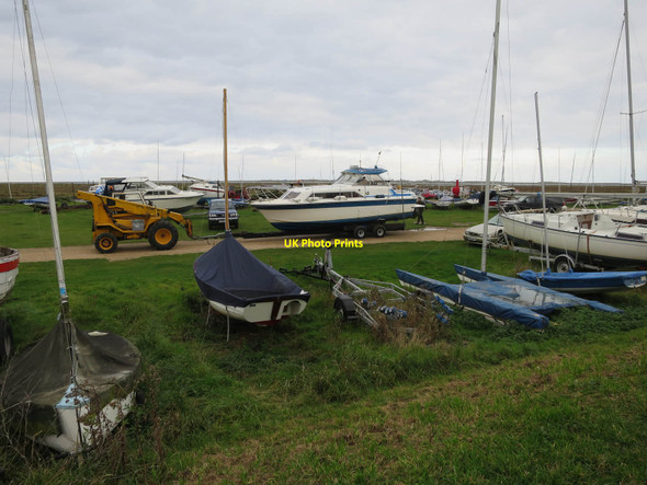 Photo 6"x4" Telehandler at Morston Morston c2015