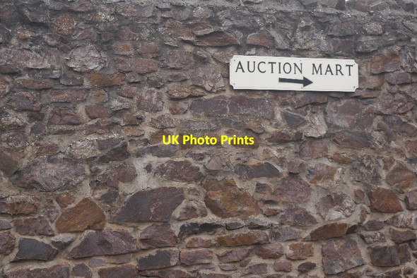 Photo 6"x4" Auction Mart sign, Haddington Haddington\/NT5173 c2015