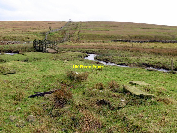 Photo 6"x4" Crook Burn Uppertown\/NY8672 c2016