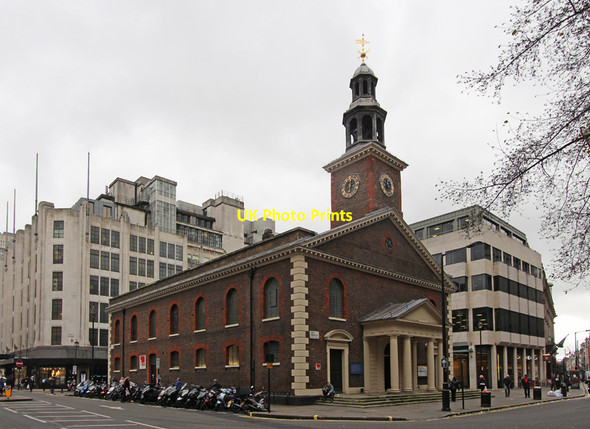 Photo 6"x4" St Peter, Vere Street Westminster c2016