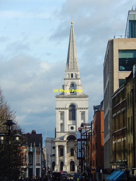 Photo 6"x4" Christ Church, Spitalfields London c2016