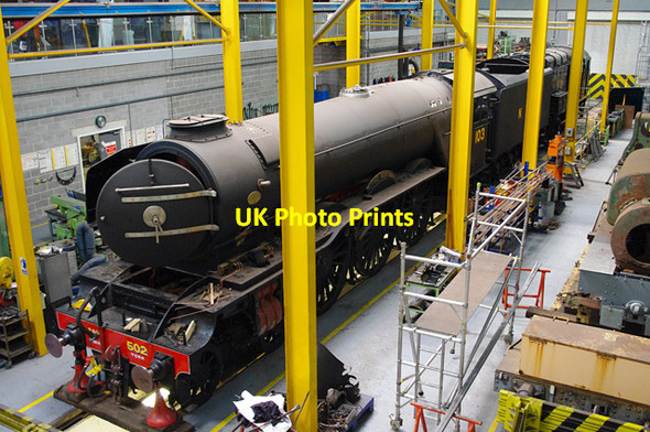 Photo 6"x4" Flying Scotsman at York Railway Museum York\/SE5951 c2013