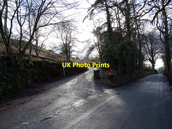 Photo 6"x4" Access to Bryntirion and Cefn-ddwygraig Llanycil c2016