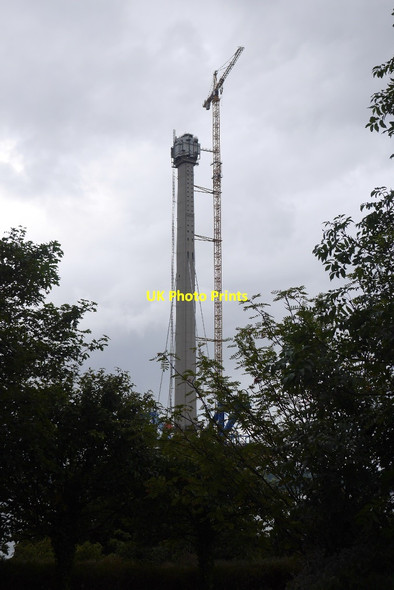 Photo 6"x4" North Tower, Queensferry Crossing Queensferry\/NT1278 c2015