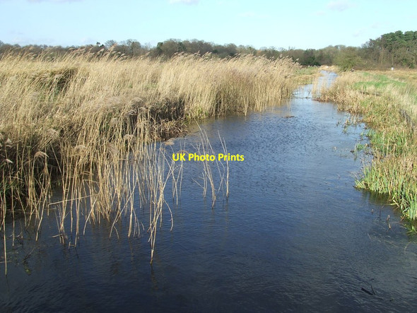 Photo 6"x4" Drainage Ditch Camps Heath c2016