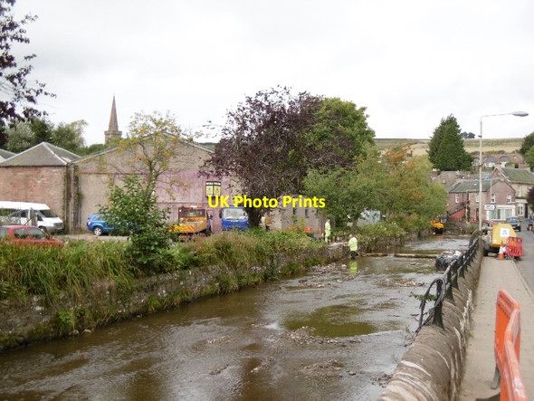 Photo 6"x4" Wall repairs, Alyth Alyth c2015
