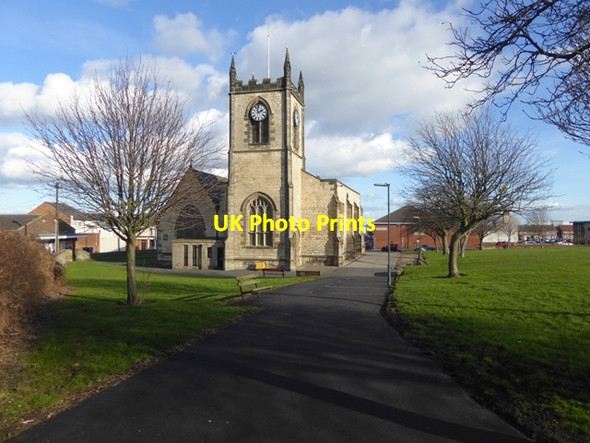 Photo 6"x4" Church of St John the Evangelist Seaham c2016