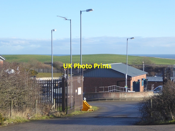 Photo 6"x4" Entrance to Horden Sewage Works Peterlee c2016