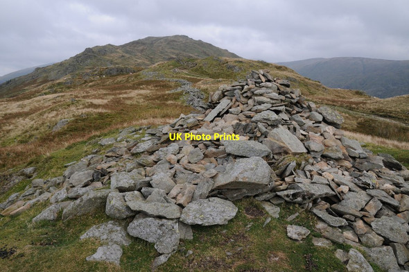 Photo 6"x4" Cairn on Nab Scar Rydal c2015 P1