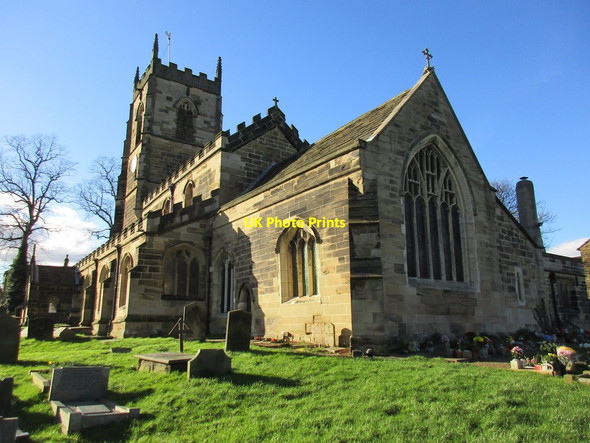Photo 6"x4" St. Mary's church, Badsworth Badsworth c2016