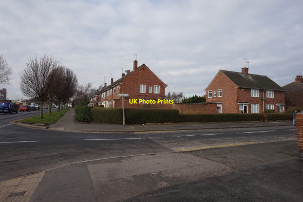 Photo 6"x4" Chamberland Road at Lamorna Avenue, Hull Kingston upon Hull c2016