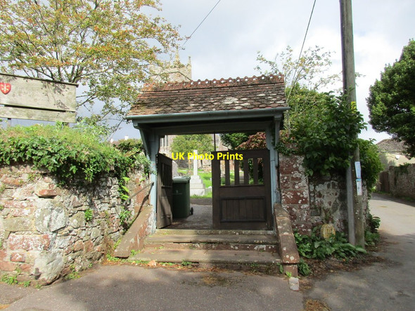 Photo 6"x4" Lychgate, Ideford Ideford c2015