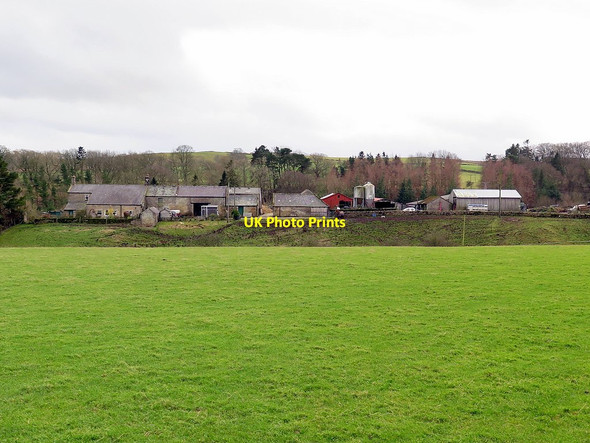Photo 6"x4" Tecket Farm from the north Uppertown\/NY8672 c2016