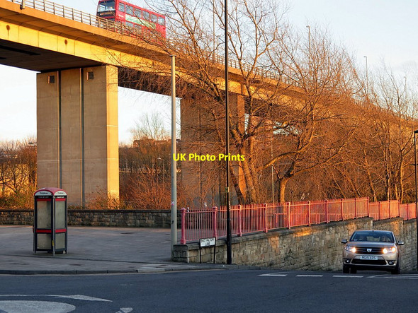 Photo 6"x4" North approach to Redheugh Bridge Newcastle upon Tyne c2016