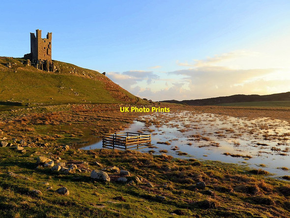 Photo 6"x4" North Mere, Dunstanburgh Castle Embleton\/NU2322 c2016