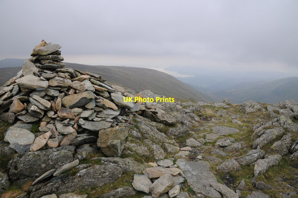Photo 6"x4" Cairn on the summit of Hart Crag Town Head\/NY3309 c2015