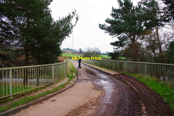 Photo 6"x4" Bridge over M5 motorway, near Romsley, Worcs Chapman's Hill c2016